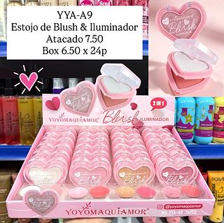Blush & Iluminador 2 em 1 Yoyo Maquiamor