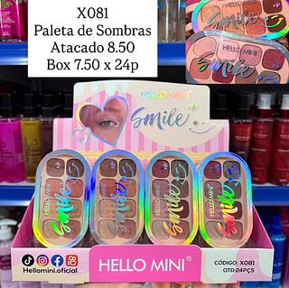 Paleta de Sombras Hello Mini