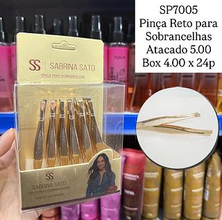 Pinça Reto para Sobrancelhas Sabrina Sato
