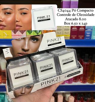 Pó Compacto Controle de Oleosidade Pink 21