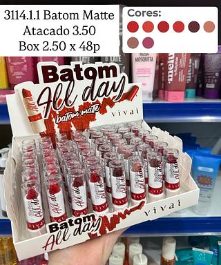 Batom Matte All Day Vivai