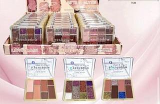 Paleta de Sombra e Glitter Eye Shaldow Lové Rain