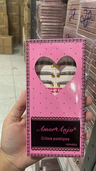 Cílios Postiços 10 Pares Amor Anjo