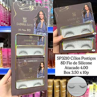 Cílios Postiços 8D Fio de Silicone Sabrina Sato