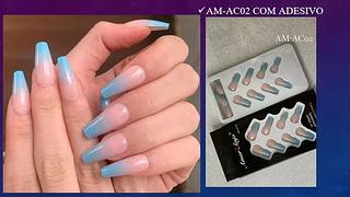 Unhas Postiças Clássicas Amor Anjo