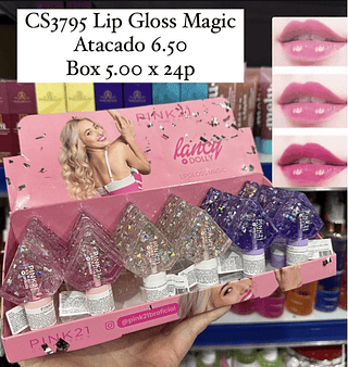 Lip Gloss Lancy Dolly Pink 21