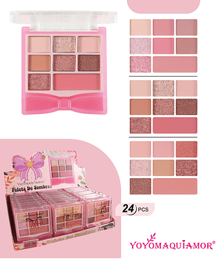 Paleta de Sombras Yoyo Maquiamor