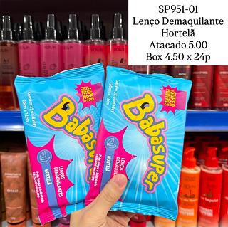 Lenço Demaquilante Hortelã Babasuper Super Poderes