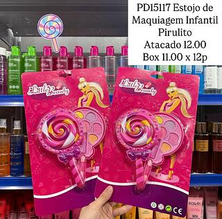Estojo de Maquiagem Infantil Pirulito Little Beauty