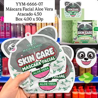 Máscara Facial Aloe Vera Yoyo Maquimaor