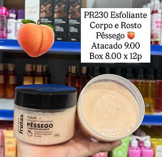 Esfoliante Corpo e Rosto Pêssego Bem Me Quero Poran