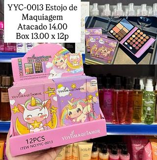 Estojo de Maquiagem Unicórnio Yoyo Maquiamor
