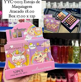 Estojo de Maquiagem Unicórnio Yoyo Maquiamor