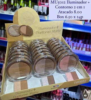 Iluminador + Contorno 2 em 1 Febella