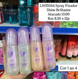 Spray Fixador Shine Brilhante Lua e Neve
