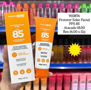 Protetor Solar Facial FPS 85 Dermachem