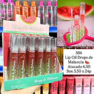 Lip Oil Drops de Melancia Mia Make