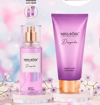 Kit Corporal Desejada Miss Rôse
