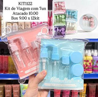 Kit de Viagem com 7un Hello Mini