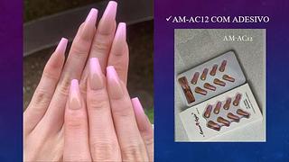 Unhas postiças Amor Anjo