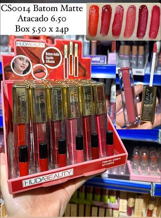 Batom Líquido Matte 24 Horas Huda Beauty (somente peças)