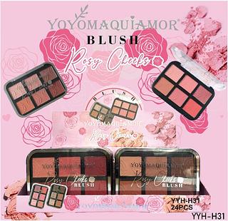 Paleta de Blush Yoyo Maquiamor