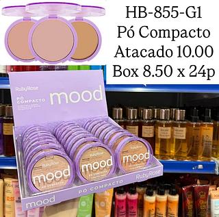 Pó Compacto Mood Grupo 1 Ruby Rose (somente peças validade 09/26)