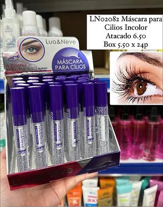 Máscara Para Cílios Incolor Á Prova D´Água Lua e Neve