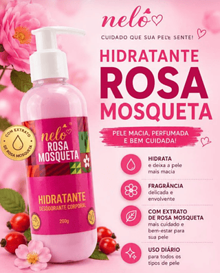 Hidratante Rosa Mosqueta Nelô