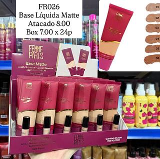 Base Líquida Matte Femme Paris