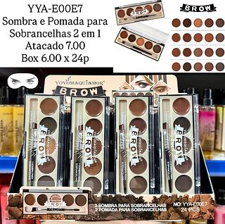 Sombra e Pomada para Sobrancelhas 2 em 1 Yoyo Maquiamor