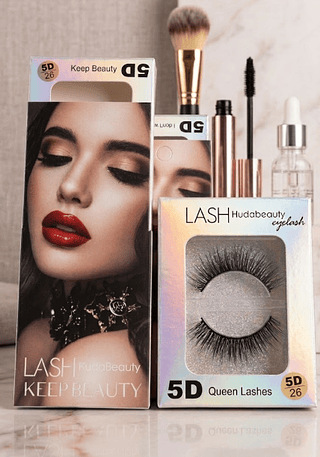 Cílios Postiços 1 Par Lash Hudabeauty