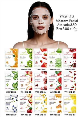 Máscara Facial de Tecido Yoyo Maquiamor