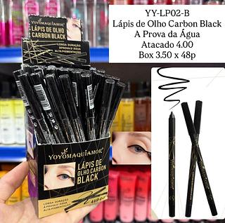 Lápis de Olho Carbon Black A Prova D'Àgua Yoyo Maquiamor
