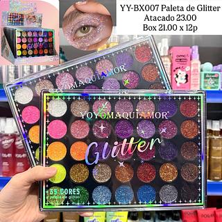 Paleta de Glitter Yoyo Maquiamor