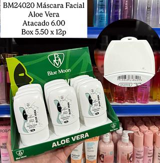 Máscara Facial Aloe Vera Blue Moon