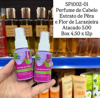 Perfume de Cabelo Extrato de Pêra e Flor de Laranjeira Super Poderes