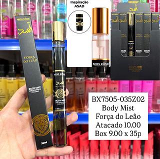 Body Mist Força do Leão 35ml Miss Rôse