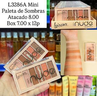 Mini Paleta de Sombras Nude Glamour Luisane