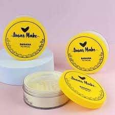 Pó Facial Banana Amar Make (Somente peças)