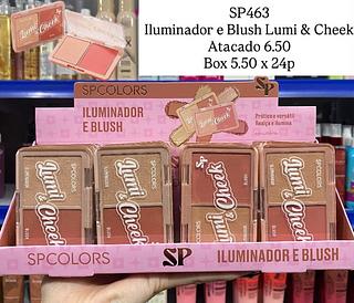 Paleta Blush e Iluminador Lumi & Cheek Sp Colors