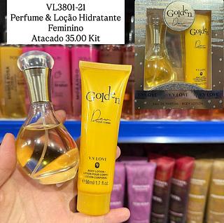 Perfume & Loção Hidratante Golden