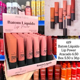 Batom Líquido Lip Power Mia Make