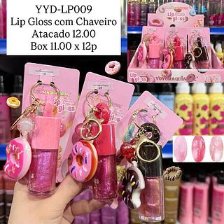 Lip Gloss com Chaveiro Yoyo Maquiamor