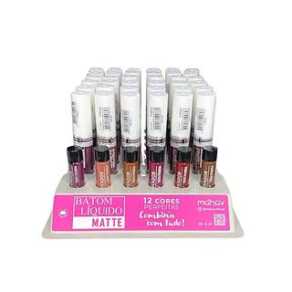 Batom Líquido Matte Mahav (somente peças, Validade:11/2025)