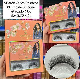 Cílios Postiços 8D Fio de Solicone Sabrina Sato