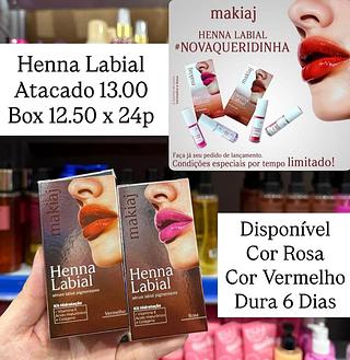 Henna Labial Makiaj