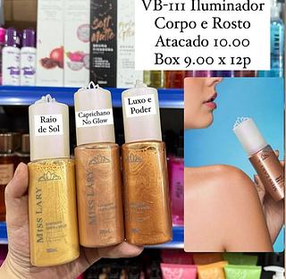Iluminador Para Corpo e Rosto Miss Lary
