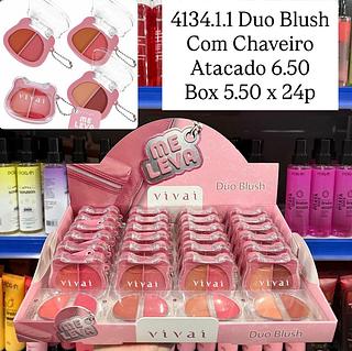 Duo Blush com Chaveiro Me Leva Vivai