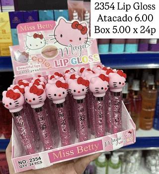 Lip Gloss Mágico Hello Kitty Miss Betty